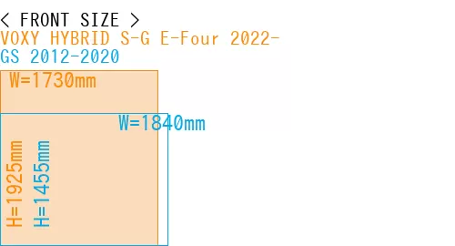 #VOXY HYBRID S-G E-Four 2022- + GS 2012-2020